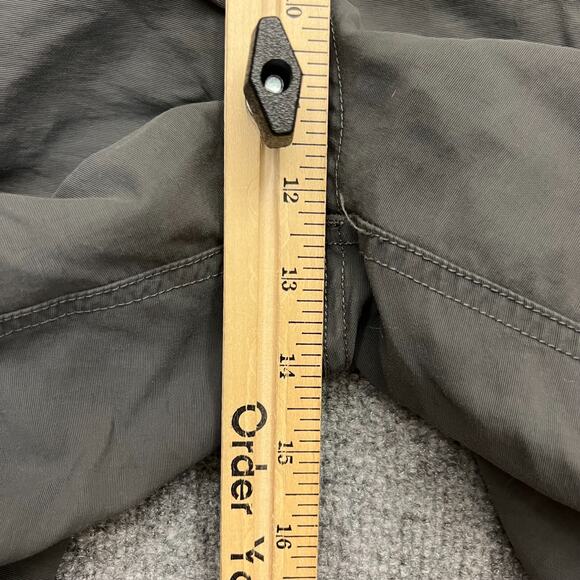 The North Face Hiking Shorts Men's XL Gray Pockets Belted Flat Front Zip Fly - Picture 11 of 13